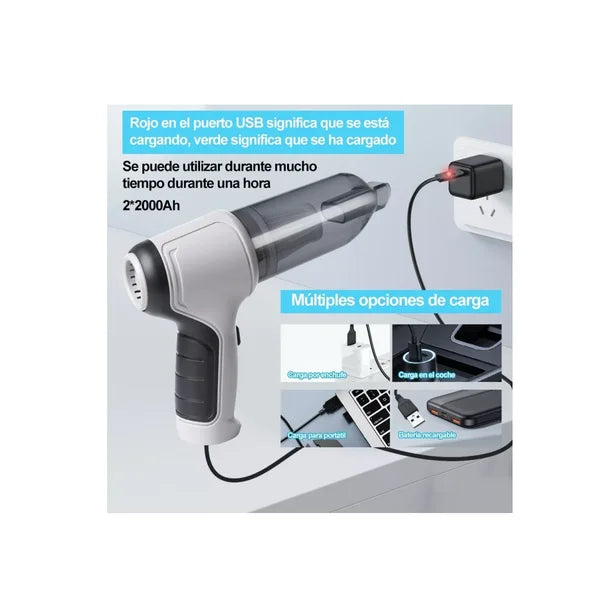 Mini Aspiradora 3 en 1 Power Max®