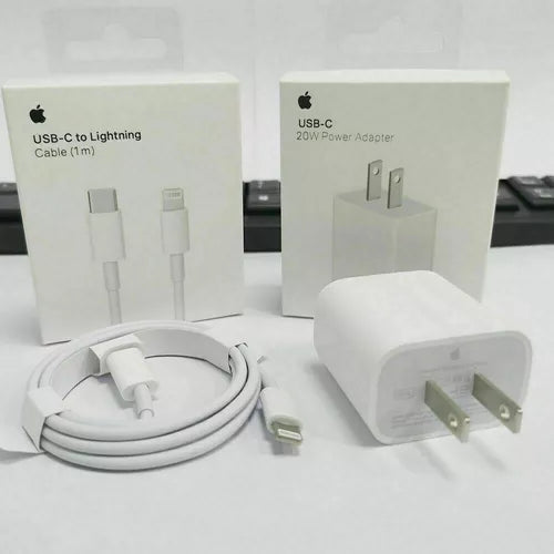 CARGADOR IPHONE 20W ORIGINAL + CABLE OFERTA ®